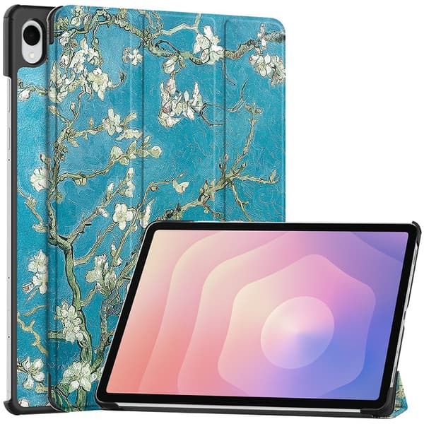 Samsung Galaxy Tab S11 Kotelo Tri-fold Kirsikankukat