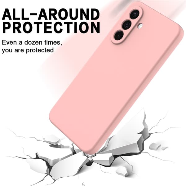 Silikonskal Samsung Galaxy A17 Rosa