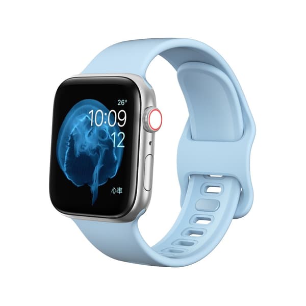Silikonerem til Apple Watch 38/40/41 mm Blå