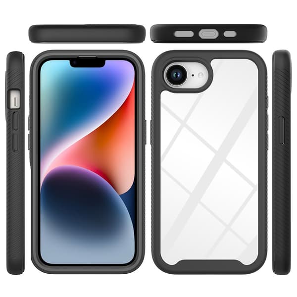 Allround Cover Skal iPhone 16e Svart