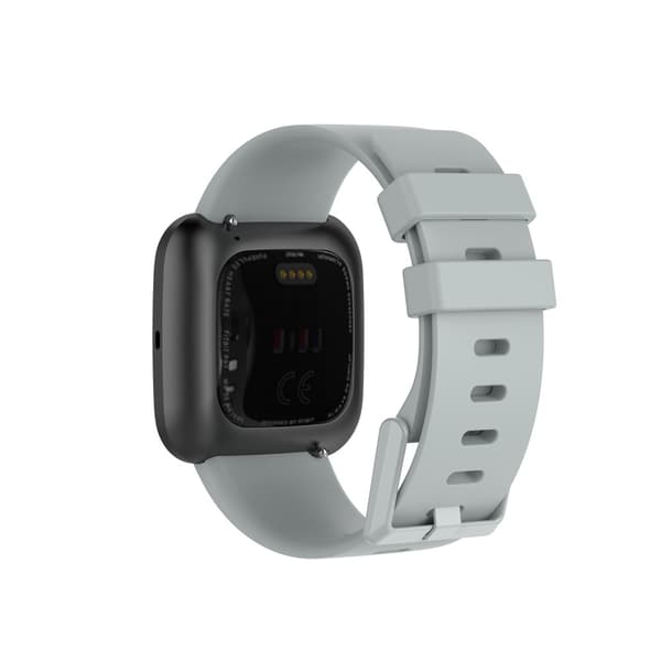 Silikonarmband Fitbit Versa/Versa 2 Grå