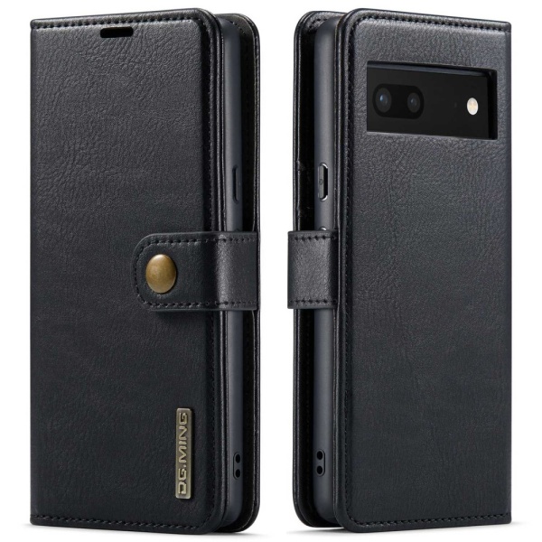 DG.MING 2-in-1 Magnet Wallet Google Pixel 7 Black