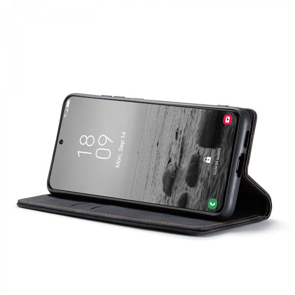 CaseMe Slim Pungetui Samsung Galaxy S23 Plus Sort