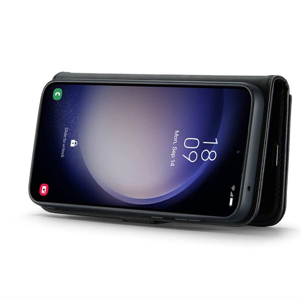 DG.MING 2-i-1 Magnetpung Samsung Galaxy S25 Plus Sort