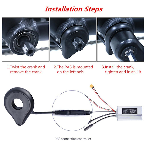 Cykel Pedalassistsensor Elektrisk Cykel Pedalassistent Sensor Drivsystem [db] A