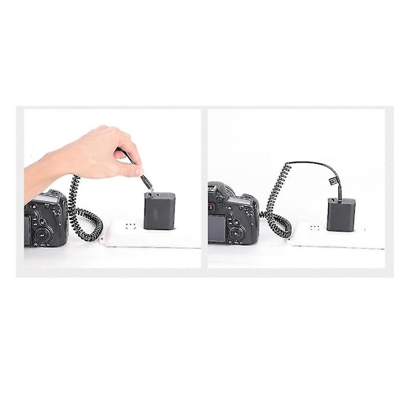 Type-C LP-E6 E6N ACK-E6 -E6 Tyhjä Akku & DC-Pankki USB-Kaapelit 6D 7D 60D 70D 80D 90D R R5 R6 Mark {db}