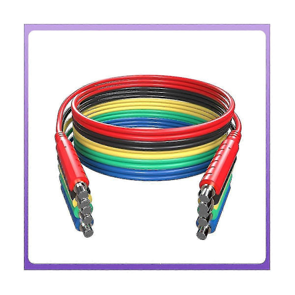 6 stk. Magnetiske Testledninger Silikon Blød Fleksibel Jumper Testledninger 30v Ac5a 3.3ft Magnetisk Testledning [DB]