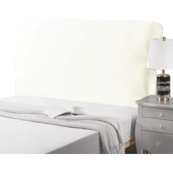 Joustava sängynpäädyn cover – yksittäisille suorakaiteen muotoisille/hieman pyöristetyille päädyille