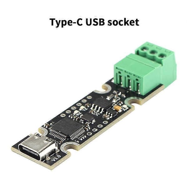 USB til CAN-adapter med STM32F072-chip understøtter CAN2.0A & B Bruges til CAnable / CandleLight / Klippe [DB] As Shown