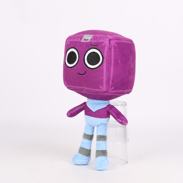 Dandy's World - Pehmolelu, Pelivaruste, Täytetty Nuken Lapselle Lahjaksi {Db) Purple