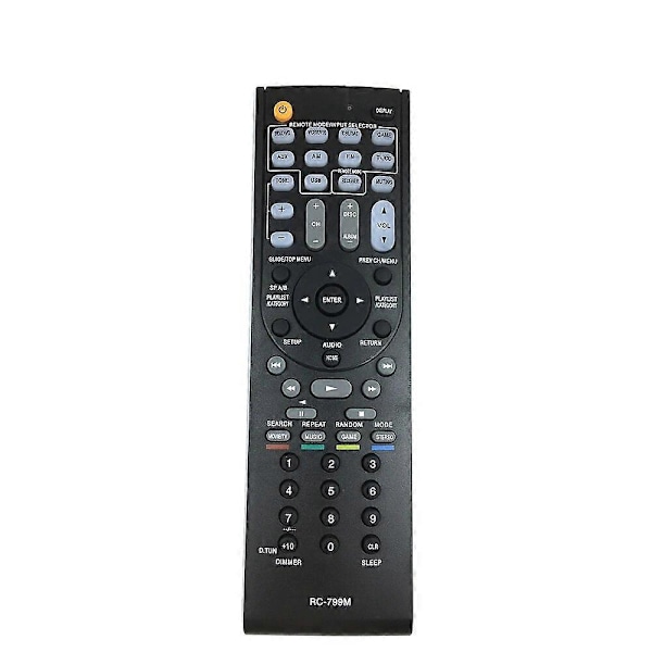Fjärrkontroll för Onkyo AV-receiver för TX-SR309 TX-NR509 TX-SR608 TX-SR508 TX-NR747 TX-NR646 TX-NR545 HT-RC630 TX-SR33 New edition