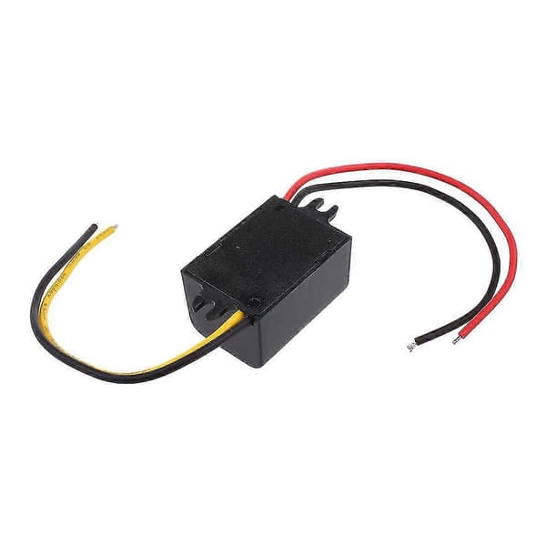 12v til 9v DC-DC Konverter Trinnmodul Spenningsregulator [DB] Black
