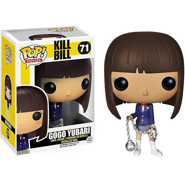 Elokuvat Kill Bill O-ren Ishii 70# Gogo Yubari 71# Morsian 68# Bill 69# Vinyyli Nuket Toimintahahmot Keräilymalli Lelut Db 70 with box
