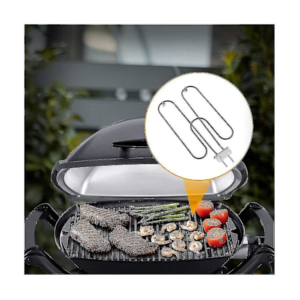 Grillvärmeelement för Q240 Q2400-serie grillar, reservdel för 70127 elektriska värmeelement [db]