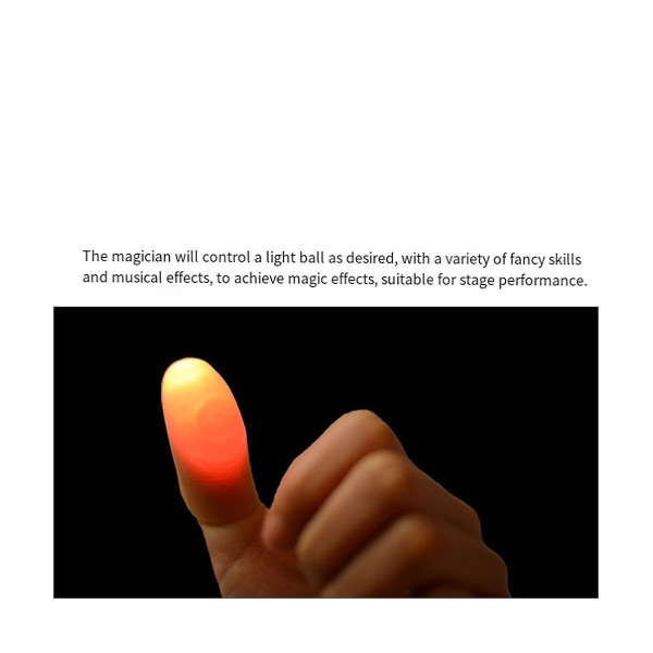 5 paria led-valoja vilkkuva sormi Kätevä tuki Monitoiminen kannettava valo elektroninen AC