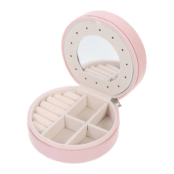 Pink Multi Layer Smykkeskrin til Opbevaring Smykkeopbevaring[DB]