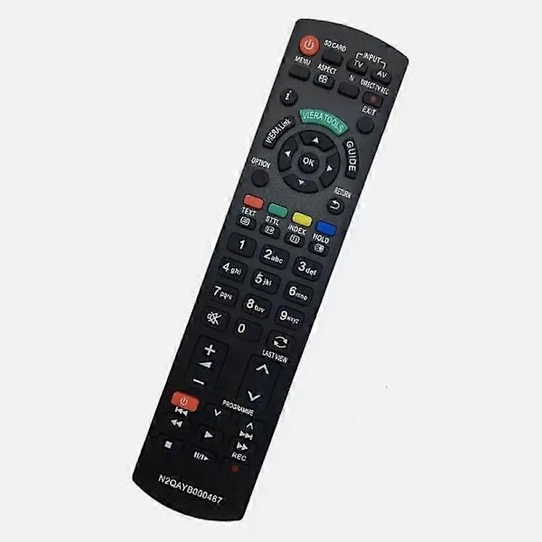 Ny N2QAYB000487 Fjärrkontroll för Panasonic LCD-TV N2QAYB000829 TH-42PZ700A [DB]