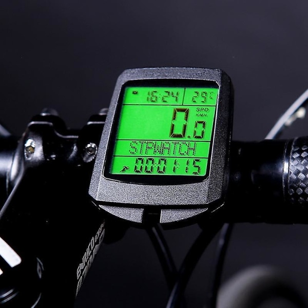 sysy Cykeldator, 5 Språk Cykelmätare, Multifunktion Cykeldator Eta [DB]