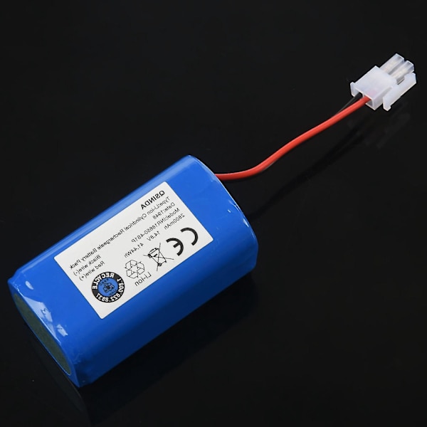 14,8v 2800mah erstatningsbatteri til A4 A4s A6 V7 robotstøvsuger [DB]