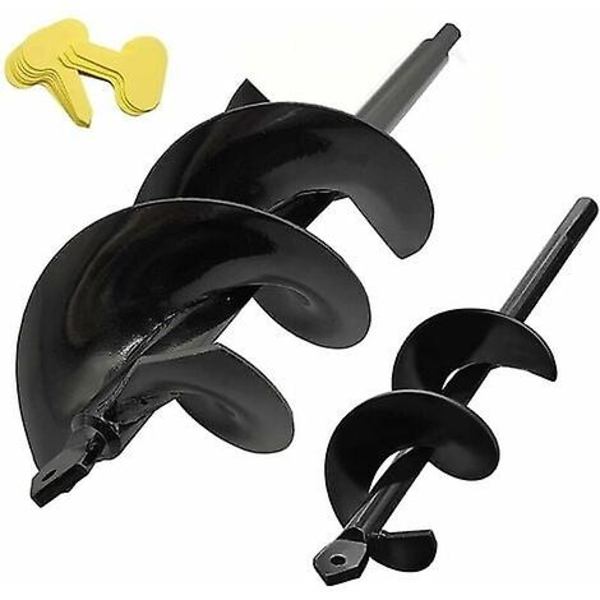 Terä terälle 8 cm x 30 cm ja 4 cm x 22 cm intensiiviset spiraalit kiinteä akseli robu spiraaliterä [DB]