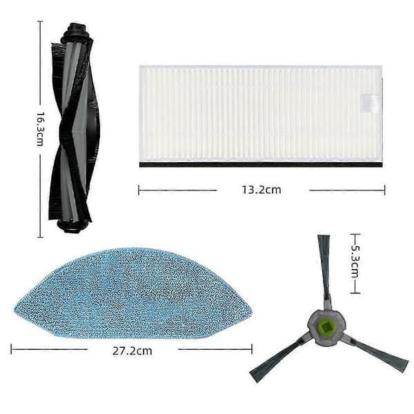 Ecovacs-imurirobottien tarvikkeet U2 U2 Pro Dgn22 Puhdistusliina DB