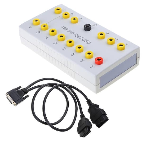 Auto Bil OBD 2 Break Out Box OBD2 Breakout Box OBD OBDII Protokol Detektor [Db] 1 Set first generation