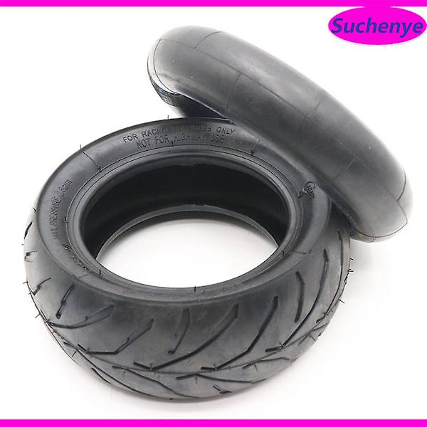 11 tum 110/50-6.5 Inre och yttre däck innerslang böjd ventil för 49cc Mini Dirt Bike Elektrisk Scooter Mini Motor  [dB} Inner and Outer