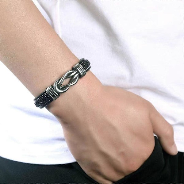 Läderarmband för Farmor och Barnbarn [DB]