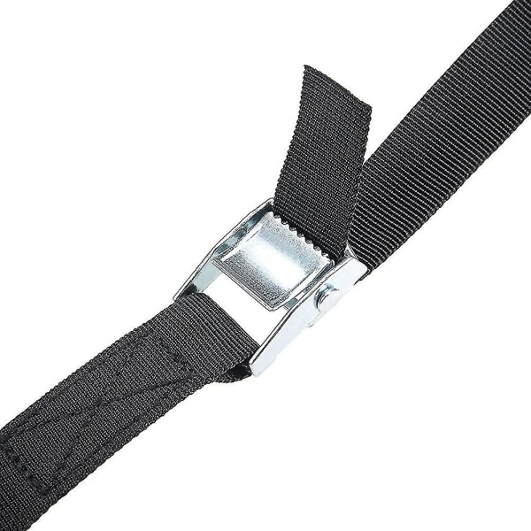 Cam Buckle Tie Down Lashing Strap 8mx25mm 80kg Belastningskapacitet Polypropylen Kompatibel Med Flytning-qq  [dB}