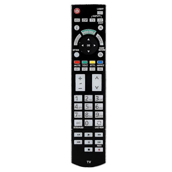 Fjernkontroll N2qayb000715 Passer til Panasonic LED-TV Tx-l42etw50 Kontroller [DB]