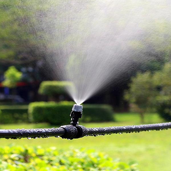 50x Spray Vand Tåge Misting Dyse Havearbejde Vand Kølesystem Drivhus Planter Spray Sprinkler [DB]