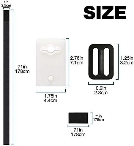 Pack Swimming Pool Cover Roller Fixing Straps Kit Swimming Belt Replacement Accessories For Mobile [DB]