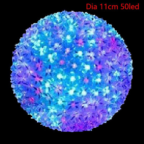 Led körsbärsblomma boll lampa dekorativ lampa blomma boll hängande ljus festleksak [DB] A8