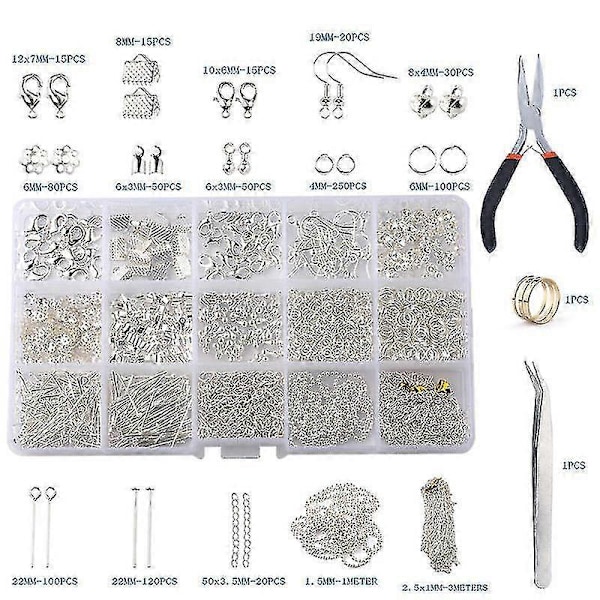 Smyckestillverkningstillbehör Smyckestillverkningstillbehörssatser [DB] SET4 875PCS