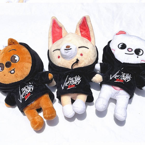 Skzoo Stray Kids Animal Mee Meow Kreativ Mjuk Fylld Cartoon Plysch Leksaker Present Leksaker Flerfärgad 20cm Lämplig För Barn Fans [DB] chicken