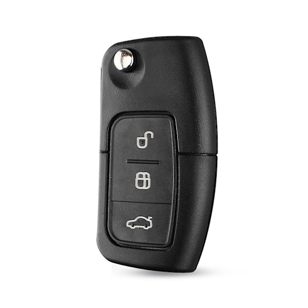 Fjärrkontroll Nyckel Fob Skal Fodral 3 Knappar för Ford- Focus Fiesta C Max [db]