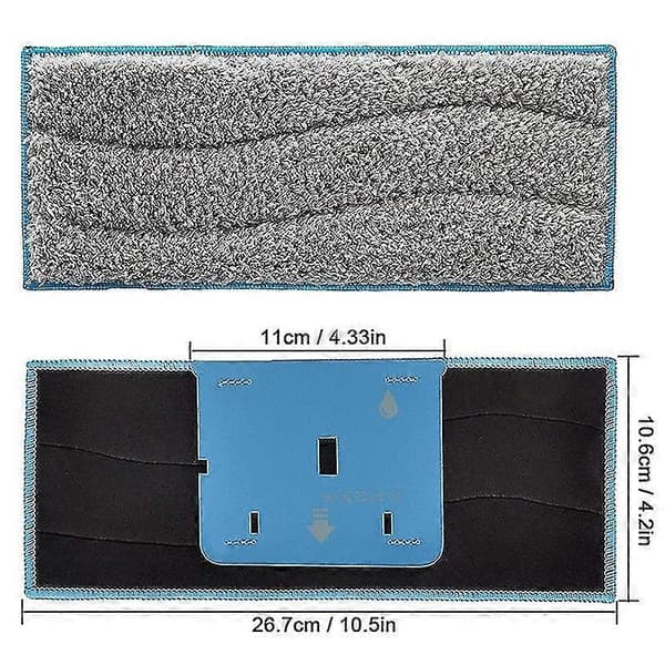 Db erstatning vaskbare moppeputer for Irobot Braava Jet M6 As Shown