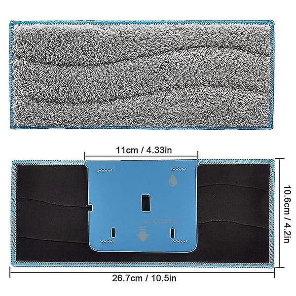 Db udskiftelige vaskbare moppepuder til Irobot Braava Jet M6 As Shown