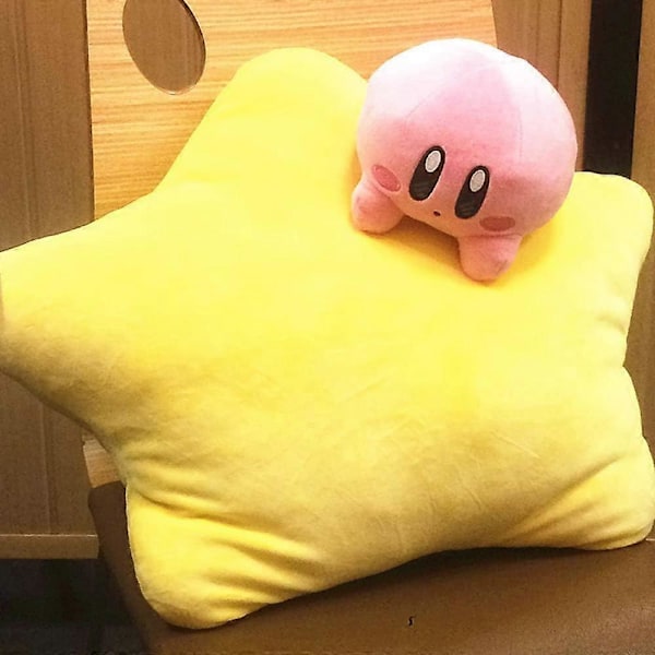 Uusi Kirby-pehmolelu pehmotyyny pehmeä tyyny syntymäpäivälahja lapselle - - Db