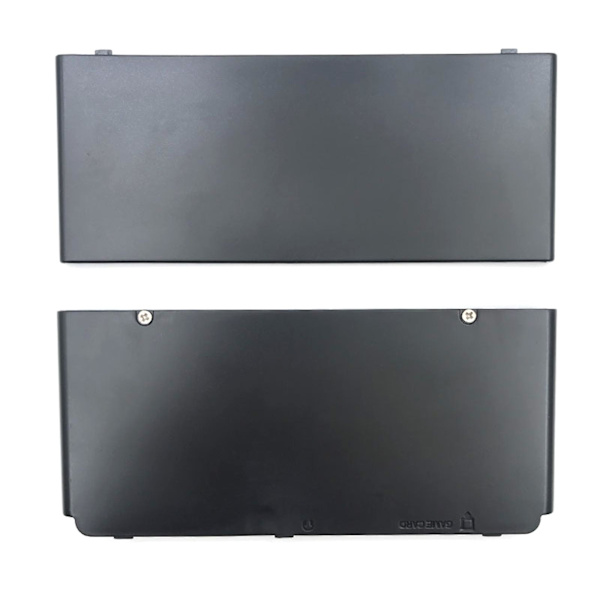 Ersättning Front Back Faceplate Plates Batterihölje Skal för New 3ds [DB] Black