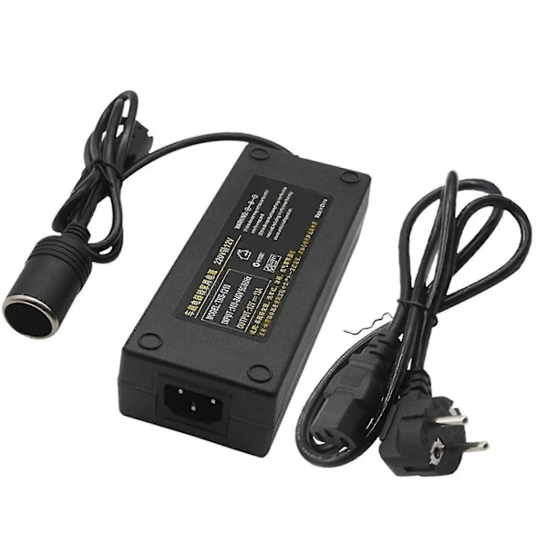 12v 15a 160w Bilkonverter 220v Til 12v Biladapter Konverter Bil Hjem - Sigarettenner Konverter EU Plugg [Gratis Frakt] [db]