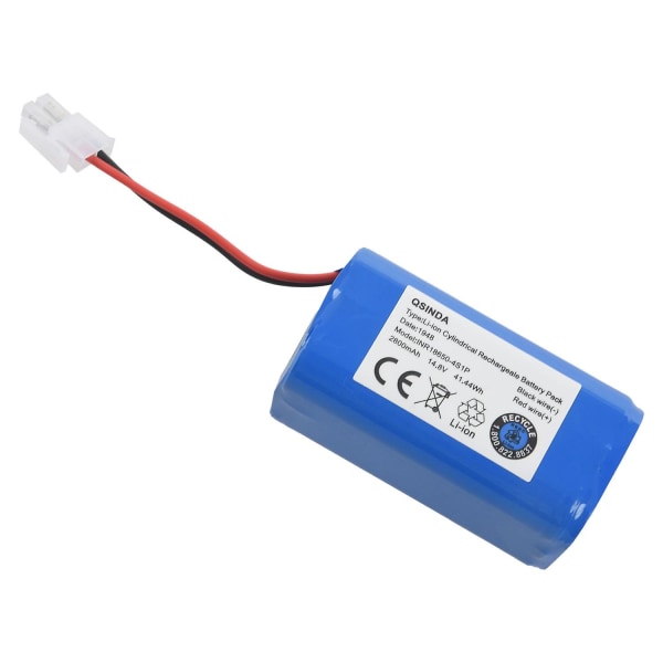 14.8v 2800mah erstatningsbatteri for A4 A4s A6 V7 robotstøvsuger