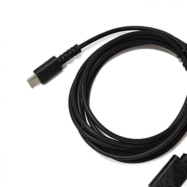 Laddningskabel för Logitech GPRO X Spelheadset Typ-C USB Strömledning DB Black