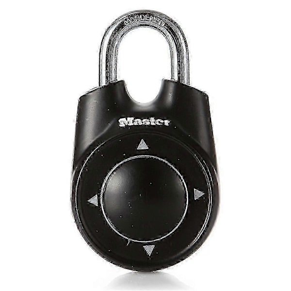Master Lock Direction Locker Gym Hänglås maestro [DB] Black