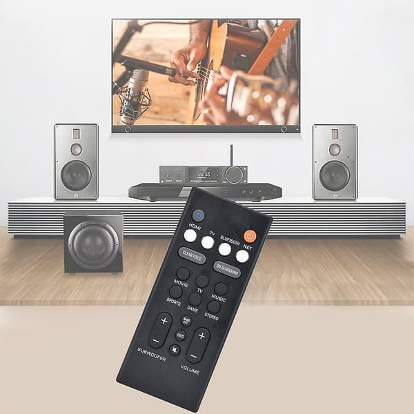 Erstatningsfjernkontroll for Yas-109/yas-209 Front Surround System Ats-2090 [DB]