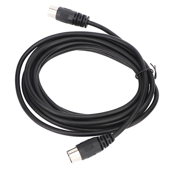 6-stifts DIN-kabel hane till hane Plug and Play ljudsignalkontakt DIN-förlängningssladd för digital enhet 3 meter / 9,8 fot [db]