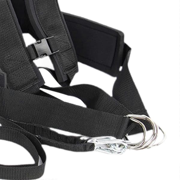 Slepetrekk Stropper Treningsstropper Utøvere Slepetrekk Stropper Sled Trainer Pull [DB] Waist Shoulder Strap