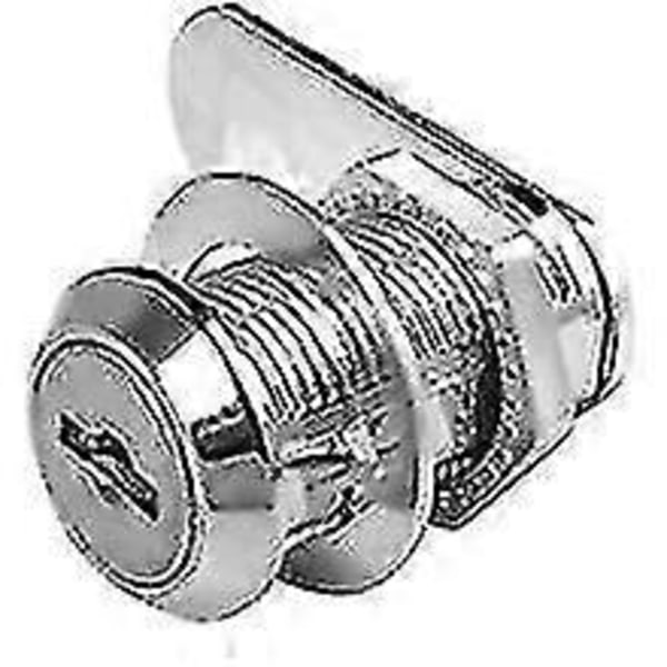 4 st Kombinations Cylinderlås, Skåpdörrlås, Cylinder Kombinations Kamlås För Brevlåda Låda - 16mm Fk [Db]