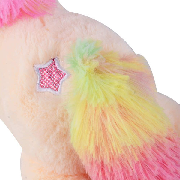 Børn Plys Unicorn Velvet Pude Blød Legetøj Udstoppet Dyr Nyfødt Unicorn