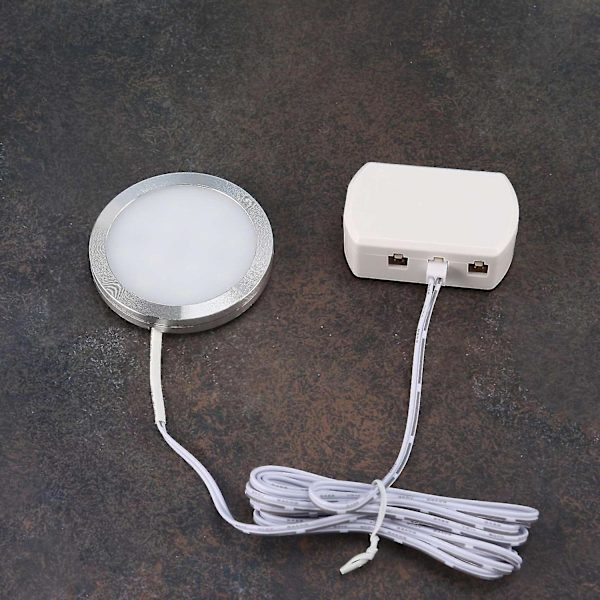 6 st 12v 2.5w LED-downlight för takbelysning i husvagn, bil, husbil 6000k Db